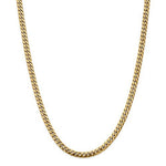 Cargar imagen en el visor de la galería, 14k Yellow Gold 5mm Miami Cuban Link Bracelet Anklet Choker Necklace Pendant Chain

