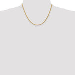 Загрузить изображение в средство просмотра галереи, 14k Yellow Gold 3.25mm Diamond Cut Rope Bracelet Anklet Choker Necklace Pendant Chain
