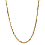 Cargar imagen en el visor de la galería, 14k Yellow Gold 4.3mm Miami Cuban Link Bracelet Anklet Choker Necklace Pendant Chain
