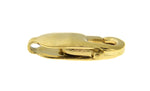 Kép betöltése a galériamegjelenítőbe: 14k 10k Yellow White Gold Lightweight 13.5mm x 5.25mm Lobster Clasp Jewelry Findings

