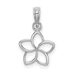 Load image into Gallery viewer, 14k White Gold Small Cut Out Pendant Charm
