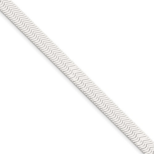 Sterling Silver 8mm Herringbone Bracelet Anklet Choker Necklace Pendant Chain