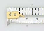 Carregar imagem no visualizador da galeria, 14k Yellow Gold Number 9 Nine Pendant Charm
