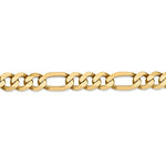 Lade das Bild in den Galerie-Viewer, 14K Yellow Gold 8.75mm Flat Figaro Bracelet Anklet Choker Pendant Necklace Chain
