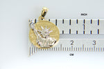 Load image into Gallery viewer, 14k Gold Two Tone Statue of Liberty Pendant Charm - [cklinternational]
