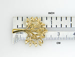 Carica l&#39;immagine nel visualizzatore di Gallery, 14k Yellow Gold Tree of Life Chain Slide Pendant Charm
