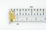 Ladda upp bild till gallerivisning, 14k 10k Yellow White Gold Lightweight 13.5mm x 5.25mm Lobster Clasp Jewelry Findings
