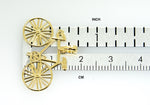 Carica l&#39;immagine nel visualizzatore di Gallery, 14k Yellow Gold Bicycle Pendant Charm
