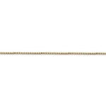 Indlæs billede til gallerivisning 14K Yellow Gold 1mm Box Bracelet Anklet Necklace Choker Pendant Chain
