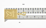 Carregar imagem no visualizador da galeria, 14k Yellow Gold Friend Friendship Chinese Character Pendant Charm
