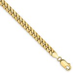 Cargar imagen en el visor de la galería, 14k Yellow Gold 4.3mm Miami Cuban Link Bracelet Anklet Choker Necklace Pendant Chain
