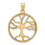Charger l&#39;image dans la galerie, 14k Yellow Gold Tree of Life Pendant Charm
