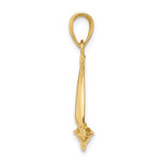 Load image into Gallery viewer, 14k Yellow Gold Sailboat Sailing Pendant Charm
