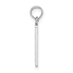 Load image into Gallery viewer, 14k White Gold Florida Key West Mile 0 Marker Travel Pendant Charm
