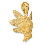 Load image into Gallery viewer, 14k Yellow Gold Celestial Fairy Pendant Charm

