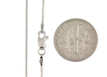 Lataa kuva Galleria-katseluun, 10K White Gold 0.9mm Box Bracelet Anklet Choker Necklace Pendant Chain
