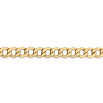 Indlæs billede til gallerivisning 14K Yellow Gold 7mm Curb Link Bracelet Anklet Choker Necklace Pendant Chain with Lobster Clasp
