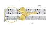 Ladda upp bild till gallerivisning, 14K Yellow Gold Seashells Clam Shell Charm Holder Pendant
