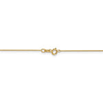 Afbeelding in Gallery-weergave laden, 14K Yellow Gold 0.5mm Box Bracelet Anklet Necklace Choker Pendant Chain
