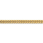 Indlæs billede til gallerivisning 14K Yellow Gold 5.5mm Miami Cuban Link Bracelet Anklet Choker Necklace Pendant Chain
