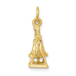 Carica l&#39;immagine nel visualizzatore di Gallery, 14k Yellow Gold Liberty Bell 3D Pendant Charm
