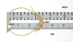 Kép betöltése a galériamegjelenítőbe: 14K Yellow Gold Butterfly Charm Holder Hanger Connector Pendant
