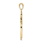 Load image into Gallery viewer, 14k Yellow Gold Cross Polished Pendant Charm
