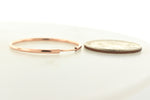 Carica l&#39;immagine nel visualizzatore di Gallery, 14K Rose Gold 32mm x 1.5mm Endless Round Hoop Earrings
