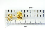 Φόρτωση εικόνας στο εργαλείο προβολής Συλλογής, 14k Yellow Gold 9mm Classic Love Knot Stud Post Earrings
