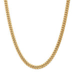 Lataa kuva Galleria-katseluun, 14k Yellow Gold 7.3mm Miami Cuban Link Bracelet Anklet Choker Necklace Pendant Chain
