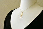 Carica l&#39;immagine nel visualizzatore di Gallery, 14k Yellow Gold Cross Crucifix Pendant Charm
