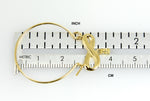 Carregar imagem no visualizador da galeria, 14K Yellow Gold Infinity Symbol Charm Holder Pendant
