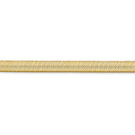 이미지를 갤러리 뷰어에 로드 , 14k Yellow Gold 5.5mm Silky Herringbone Bracelet Anklet Choker Necklace Pendant Chain
