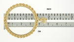 이미지를 갤러리 뷰어에 로드 , 14K Yellow Gold American Eagle 1 oz ounce South African Krugerrand 1 oz Coin Tab Back Frame Rope Style Pendant Holder for 32.7mm x 2.7mm Coins
