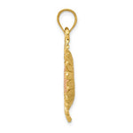 Afbeelding in Gallery-weergave laden, 14k Gold Two Tone Sunflower Pendant Charm
