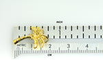 Load image into Gallery viewer, 14k Yellow Gold Coconut Tree Chain Slide Pendant Charm
