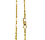 画像をギャラリービューアに読み込む, 14K Solid Yellow Gold 1.8mm Diamond Cut Milano Rope Bracelet Anklet Choker Necklace Pendant Chain

