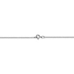 Load image into Gallery viewer, 14K White Gold 0.42mm Thin Curb Bracelet Anklet Necklace Pendant Chain
