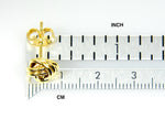 Φόρτωση εικόνας στο εργαλείο προβολής Συλλογής, 14k Yellow Gold 9mm Classic Love Knot Stud Post Earrings
