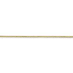 將圖片載入圖庫檢視器 14K Yellow Gold 1.05mm Box Bracelet Anklet Necklace Choker Pendant Chain
