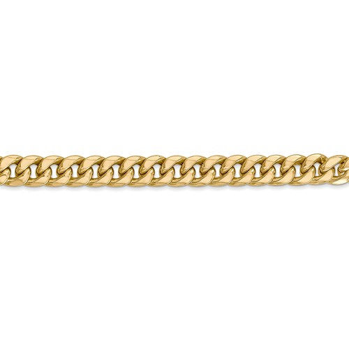 14k Yellow Gold 6mm Miami Cuban Link Bracelet Anklet Choker Necklace Pendant Chain