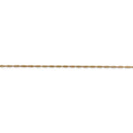 Cargar imagen en el visor de la galería, 14k Yellow Gold 1mm Singapore Twisted Bracelet Anklet Necklace Choker Pendant Chain
