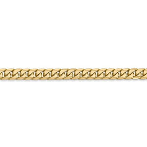 14k Yellow Gold 4.3mm Miami Cuban Link Bracelet Anklet Choker Necklace Pendant Chain