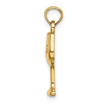 Load image into Gallery viewer, 14k Yellow Gold Wine Glass Pendant Charm
