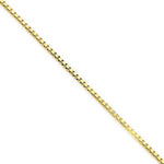 Lataa kuva Galleria-katseluun, 14K Yellow Gold 1.5mm Box Bracelet Anklet Necklace Choker Pendant Chain
