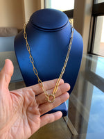 Загрузить изображение в средство просмотра галереи, 14K Yellow White Gold Large Jumbo Spring Clasp 12mm 14mm 16mm for Necklace Bracelet Chain Charm Hanger Connector Enhancer
