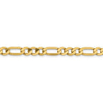 Φόρτωση εικόνας στο εργαλείο προβολής Συλλογής, 14K Yellow Gold 6.25mm Flat Figaro Bracelet Anklet Choker Necklace Pendant Chain
