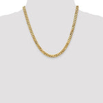 Afbeelding in Gallery-weergave laden, 14k Yellow Gold 6.25mm Beveled Curb Link Bracelet Anklet Necklace Pendant Chain
