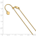 Lataa kuva Galleria-katseluun, Sterling Silver Gold Plated 1mm Spiga Wheat Necklace Pendant Chain Adjustable

