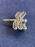 Lade das Bild in den Galerie-Viewer, Sterling Silver Antique Finish Dragonfly 3D Pendant Charm

